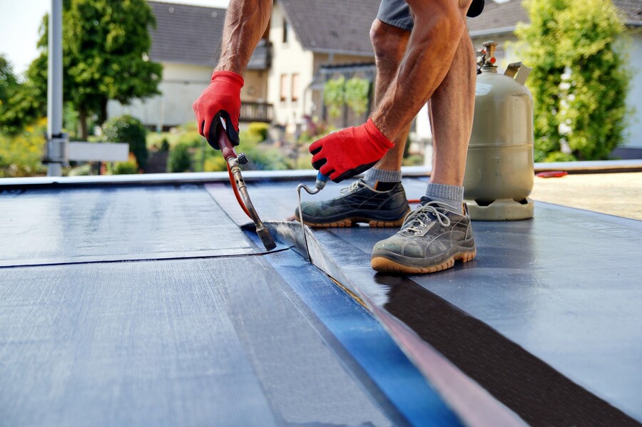 Flat Roofing by Trinity Roofing & Construction