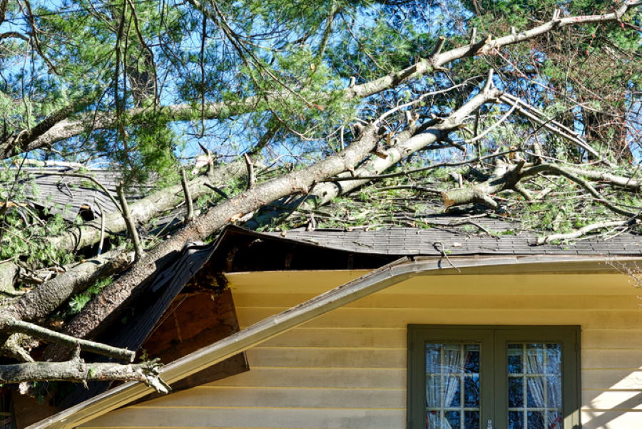 Storm Damage by Trinity Roofing & Construction